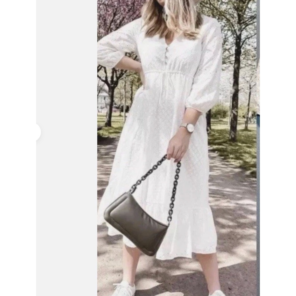 Skies are Blue Ivory Dress XSmall